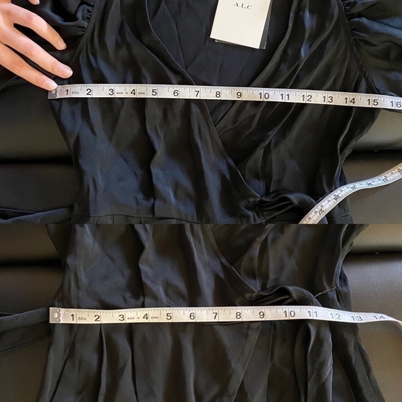 A.L.C. Christian Puff Sleeve Jumpsuit 0 - Picture 9 of 12